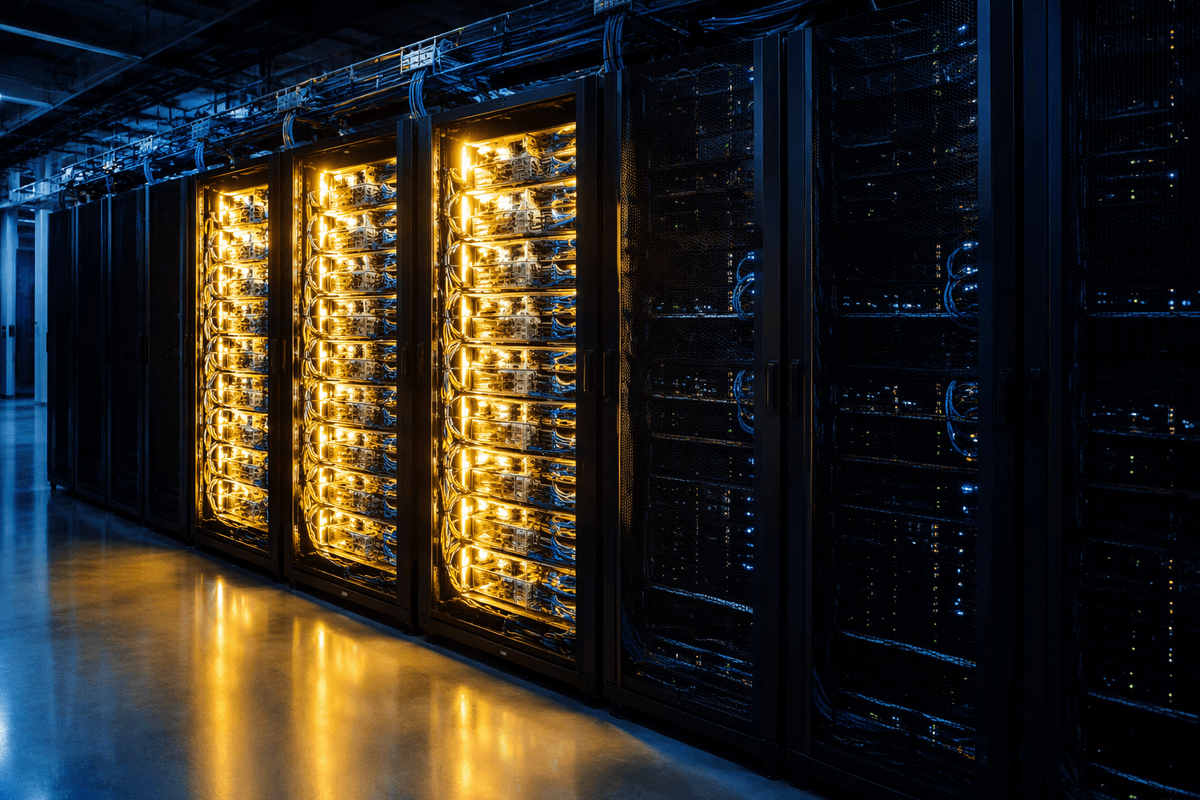 Training needs bursty compute and fast storage